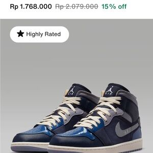 Nike Men's Air Jordan 1 Mid SE Craft Sneakers